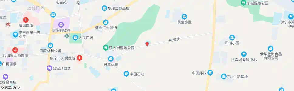 伊犁十三小学_公交站地图_伊犁公交_妙搜公交查询2025