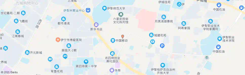 伊犁黎光街四巷_公交站地图_伊犁公交_妙搜公交查询2025