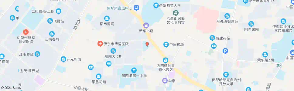 伊犁伊宁市六中_公交站地图_伊犁公交_妙搜公交查询2025