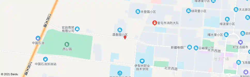 伊犁油库(乌鲁木齐西路)_公交站地图_伊犁公交_妙搜公交查询2025