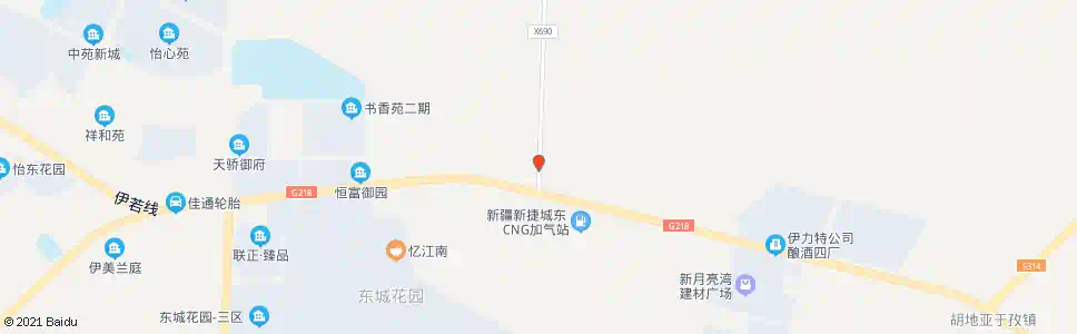 伊犁农科所(北)_公交站地图_伊犁公交_妙搜公交查询2025