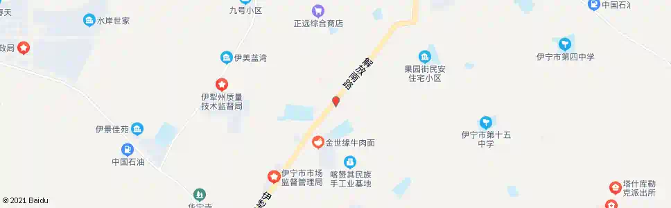 伊犁阿依墩清真寺_公交站地图_伊犁公交_妙搜公交查询2025