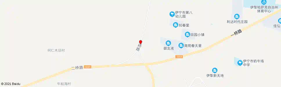 伊犁四连叉路口_公交站地图_伊犁公交_妙搜公交查询2025