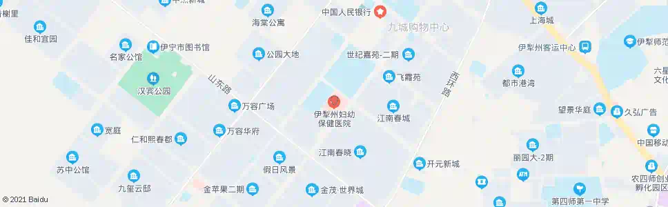 伊犁州妇幼保健院_公交站地图_伊犁公交_妙搜公交查询2025