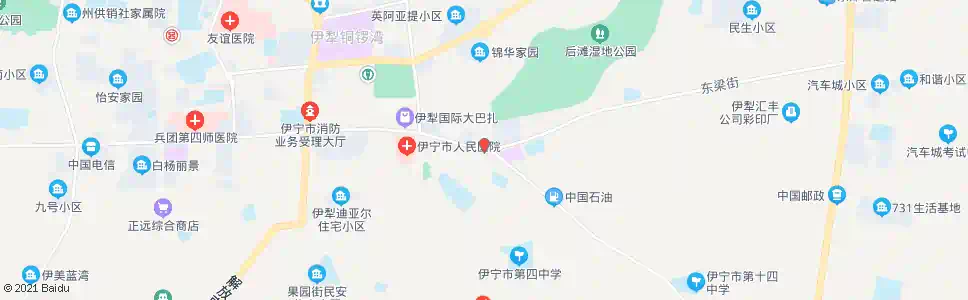 伊犁汉人街_公交站地图_伊犁公交_妙搜公交查询2025