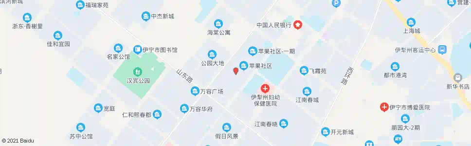 伊犁苹果社区二期_公交站地图_伊犁公交_妙搜公交查询2025