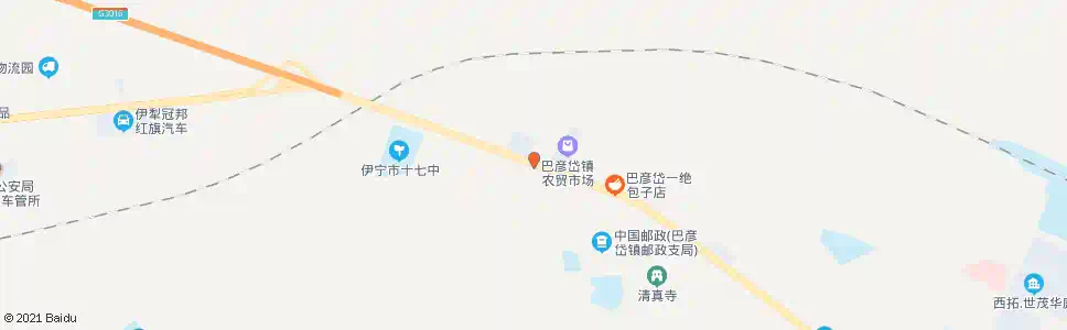 伊犁工矿厂路口_公交站地图_伊犁公交_妙搜公交查询2025
