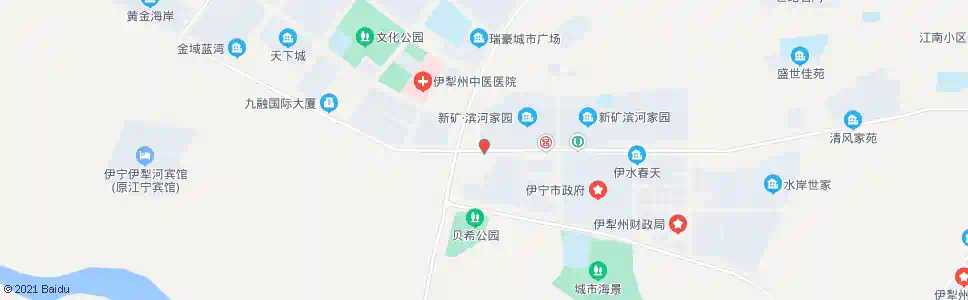 伊犁伊犁河二桥_公交站地图_伊犁公交_妙搜公交查询2025