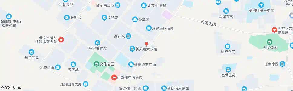 伊犁怡尔美服装公司_公交站地图_伊犁公交_妙搜公交查询2025