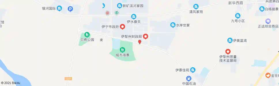 伊犁市党校_公交站地图_伊犁公交_妙搜公交查询2025