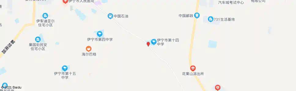 伊犁伊宁市二十二小学_公交站地图_伊犁公交_妙搜公交查询2025