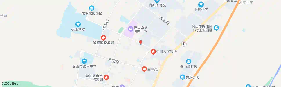 保山巴黎春天影楼_公交站地图_保山公交_妙搜公交查询2025
