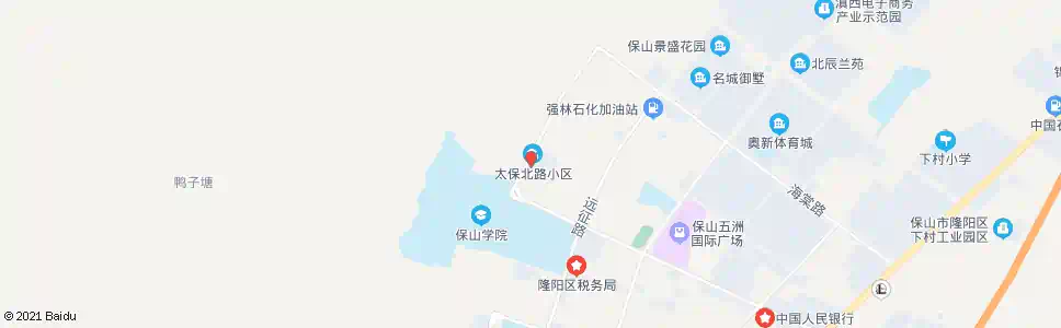 保山红叶超市_公交站地图_保山公交_妙搜公交查询2025