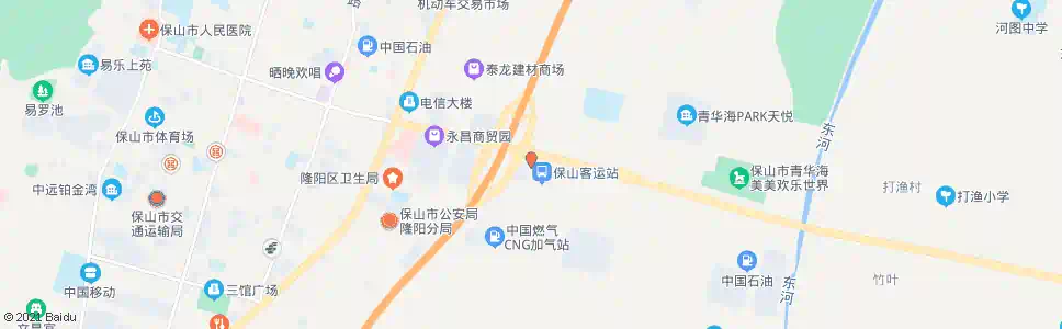 保山三路调度站_公交站地图_保山公交_妙搜公交查询2025