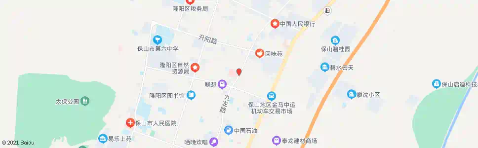 保山永佳饭店_公交站地图_保山公交_妙搜公交查询2025