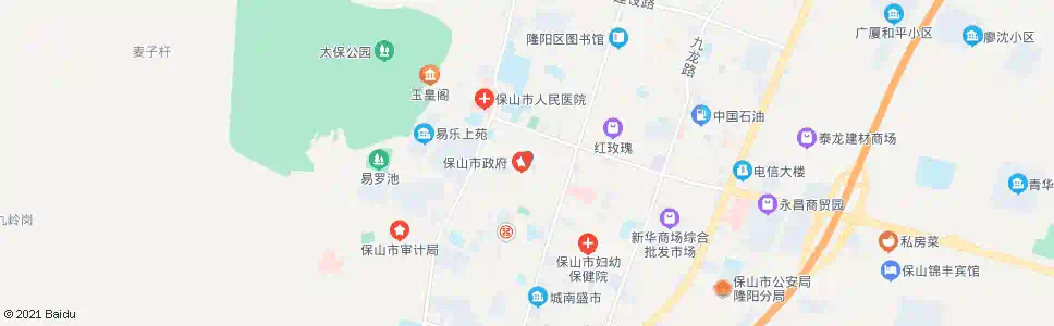 保山协和医院_公交站地图_保山公交_妙搜公交查询2025
