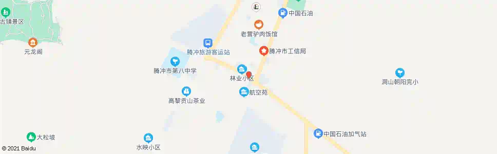 保山民航站_公交站地图_保山公交_妙搜公交查询2025