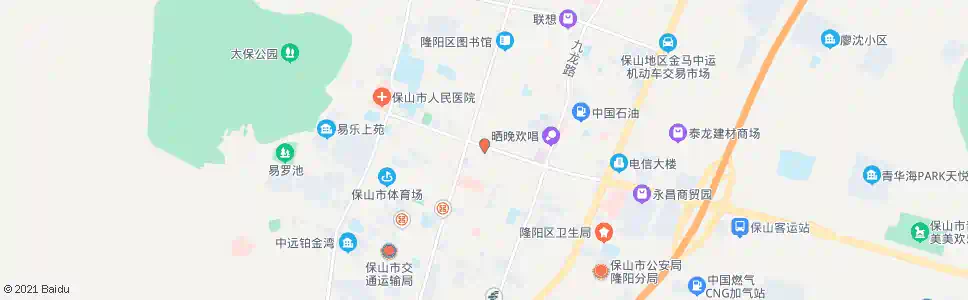 保山南亚商场_公交站地图_保山公交_妙搜公交查询2025