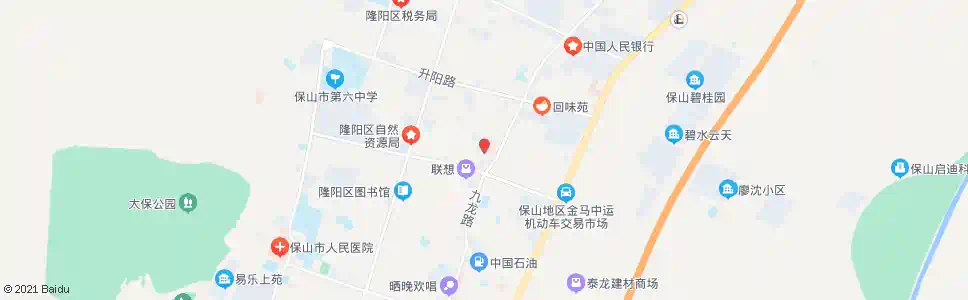 保山骨科医院_公交站地图_保山公交_妙搜公交查询2025