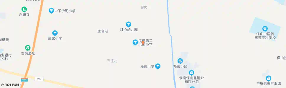 保山永铸中学_公交站地图_保山公交_妙搜公交查询2025