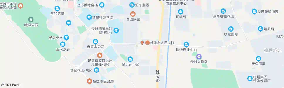 楚雄复明眼科医院_公交站地图_楚雄公交_妙搜公交查询2025