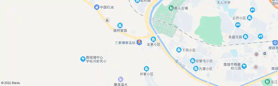 楚雄三家塘客运站_公交站地图_楚雄公交_妙搜公交查询2025