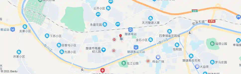 楚雄市国税局生活区_公交站地图_楚雄公交_妙搜公交查询2025