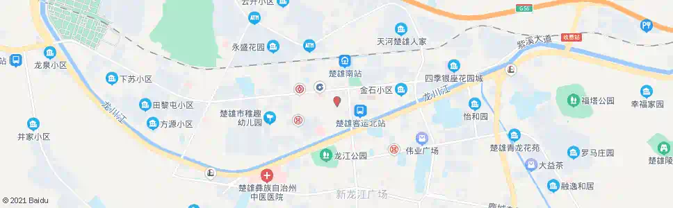 楚雄锦星酒店_公交站地图_楚雄公交_妙搜公交查询2025
