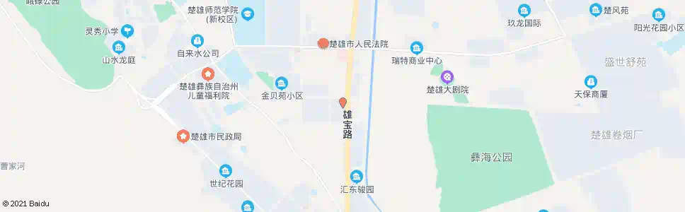 楚雄市委党校_公交站地图_楚雄公交_妙搜公交查询2025