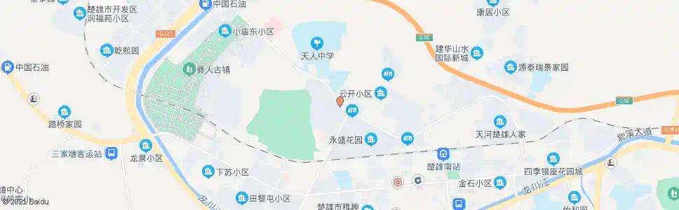 楚雄州消防支队_公交站地图_楚雄公交_妙搜公交查询2025