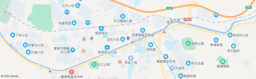 楚雄天河园_公交站地图_楚雄公交_妙搜公交查询2025