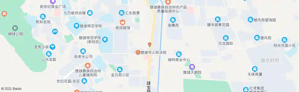 楚雄州人才市场东门_公交站地图_楚雄公交_妙搜公交查询2025