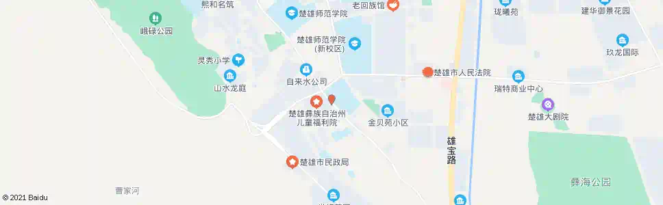 楚雄师院附中_公交站地图_楚雄公交_妙搜公交查询2025