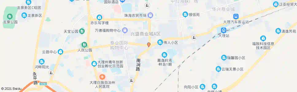 大理小花园_公交站地图_大理公交_妙搜公交查询2025