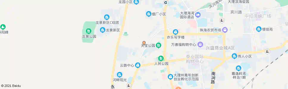 大理黑龙桥_公交站地图_大理公交_妙搜公交查询2025