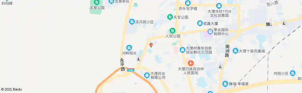 大理一号桥_公交站地图_大理公交_妙搜公交查询2025