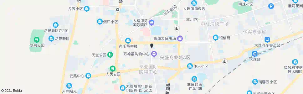 大理新华书店_公交站地图_大理公交_妙搜公交查询2025
