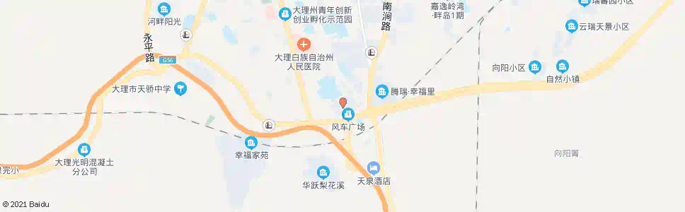 大理养护段_公交站地图_大理公交_妙搜公交查询2025
