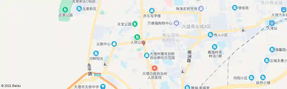 大理下关饭店_公交站地图_大理公交_妙搜公交查询2025