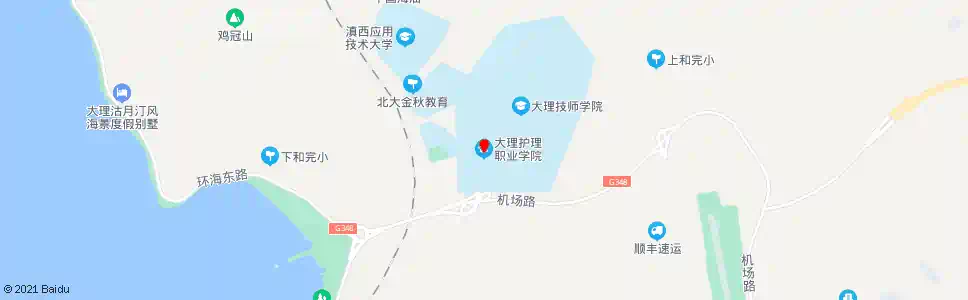 大理大理学院_公交站地图_大理公交_妙搜公交查询2025