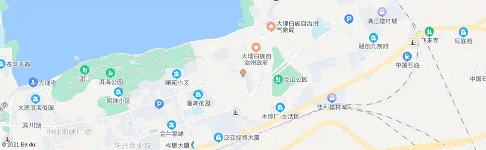 大理龙山广场_公交站地图_大理公交_妙搜公交查询2025