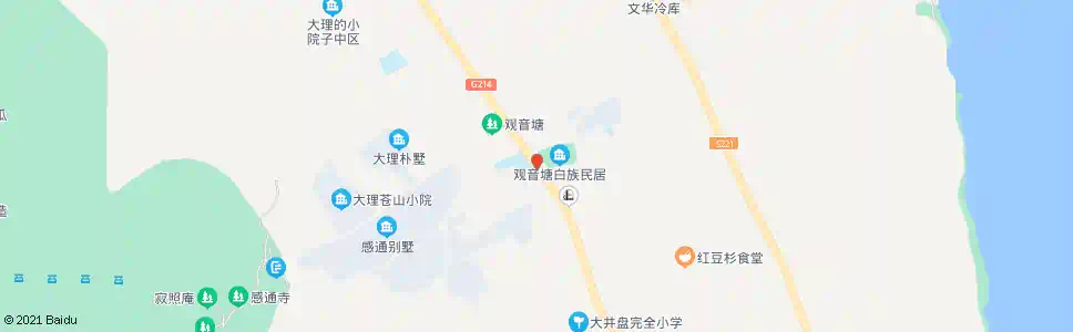 大理七里桥二中_公交站地图_大理公交_妙搜公交查询2025