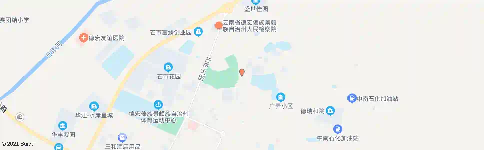 德宏招呼站(团结大街)_公交站地图_德宏公交_妙搜公交查询2025