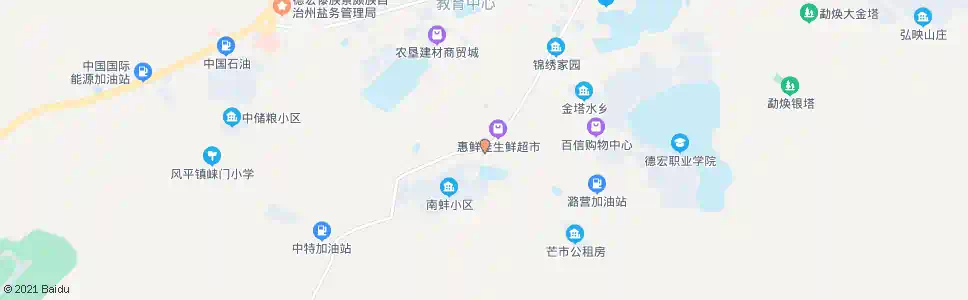 德宏谋旺加油站_公交站地图_德宏公交_妙搜公交查询2025