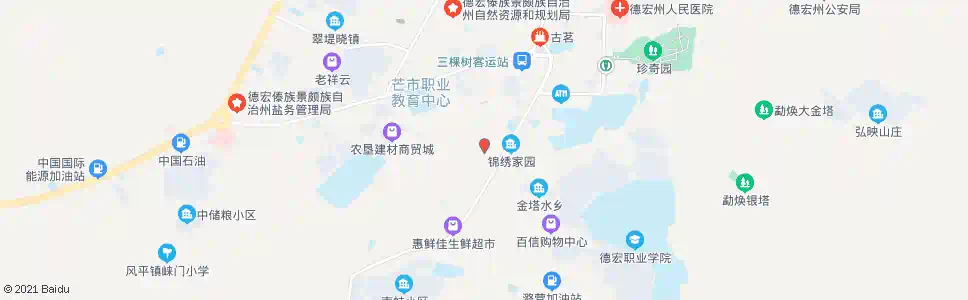 德宏州委党校_公交站地图_德宏公交_妙搜公交查询2025