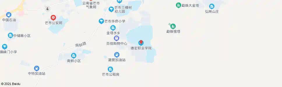 德宏德宏教育学院_公交站地图_德宏公交_妙搜公交查询2025