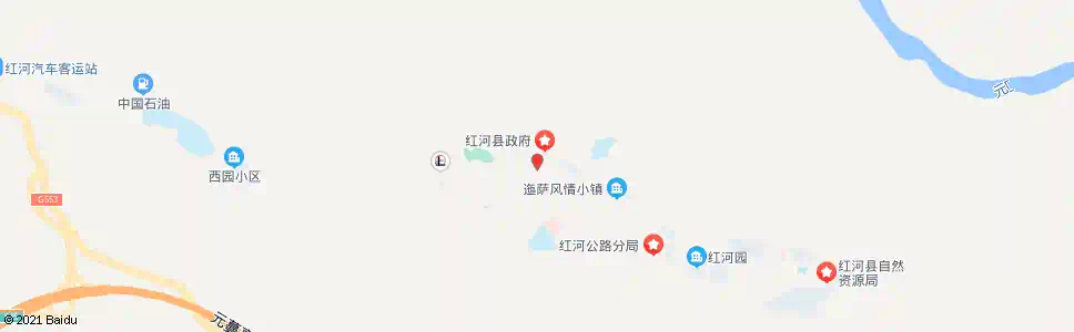 红河县人民银行_公交站地图_红河公交_妙搜公交查询2025