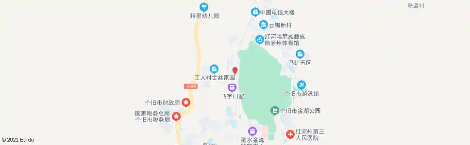 红河云锡炼厂_公交站地图_红河公交_妙搜公交查询2025