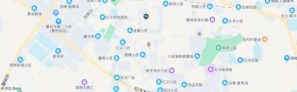 红河文澜路口_公交站地图_红河公交_妙搜公交查询2025
