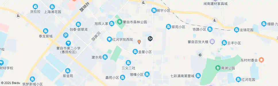红河文萃农贸市场_公交站地图_红河公交_妙搜公交查询2025